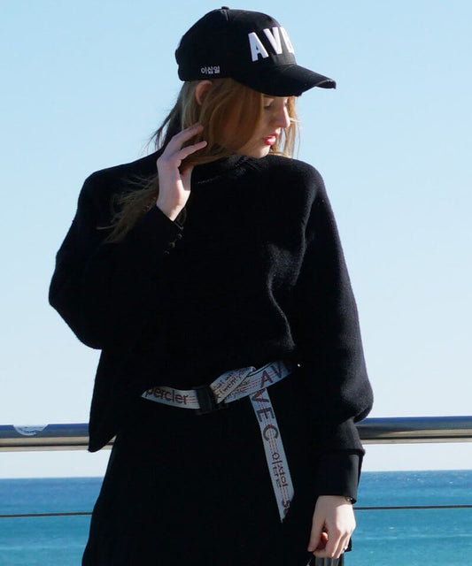 AVEC BASEBALL CAP BLACK LADIES