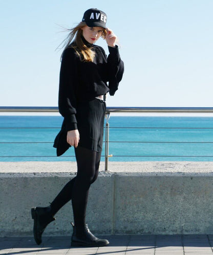 AVEC BASEBALL CAP BLACK LADIES