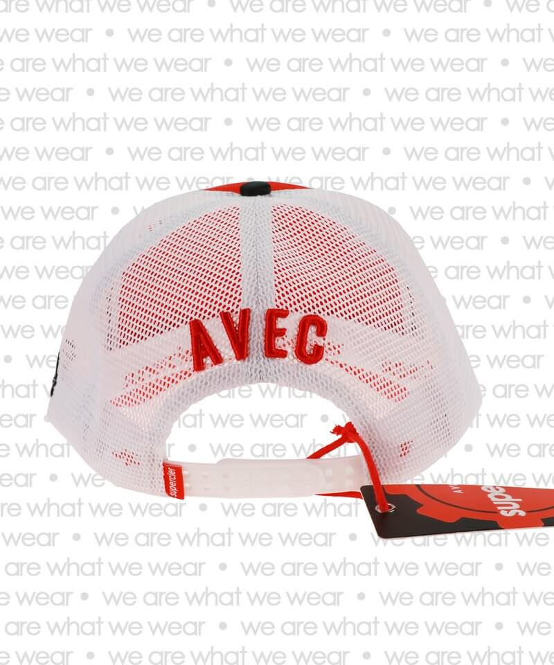 SUPERCLER MESH CAP RED WHITE MEN