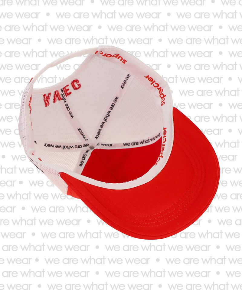 SUPERCLER MESH CAP RED WHITE MEN