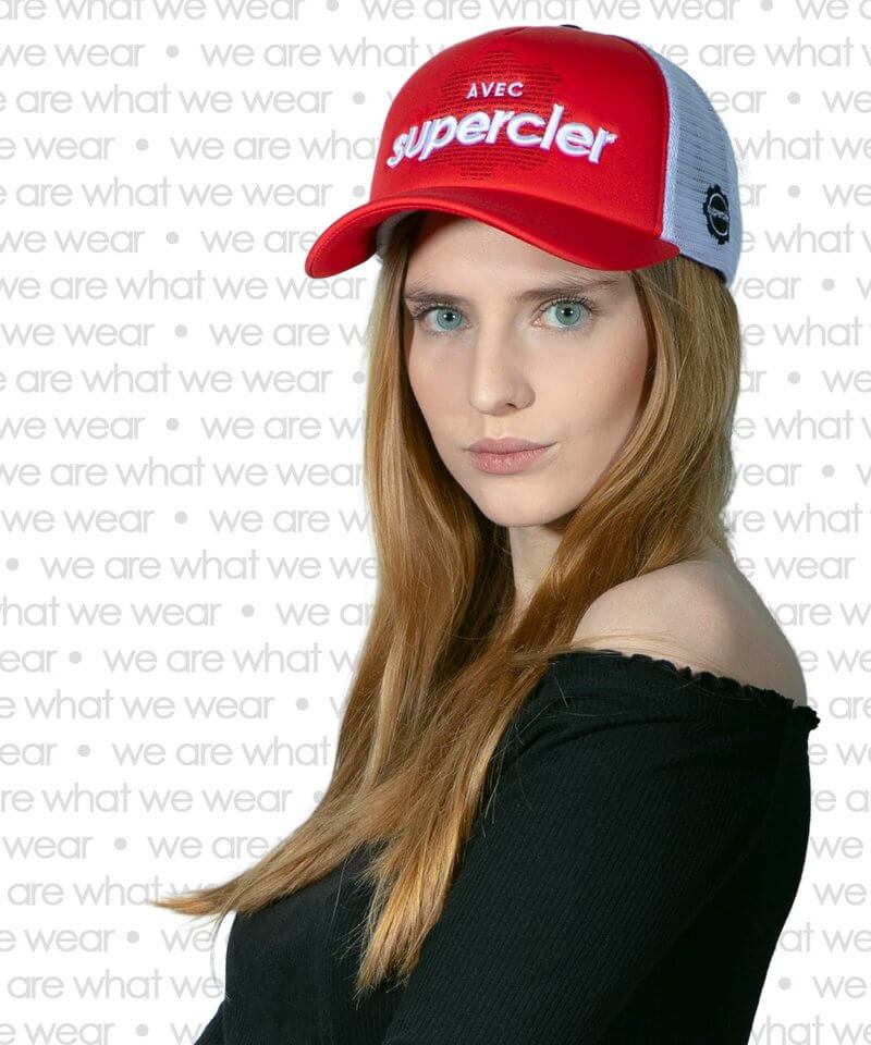 SUPERCLER MESH CAP RED WHITE LADIES