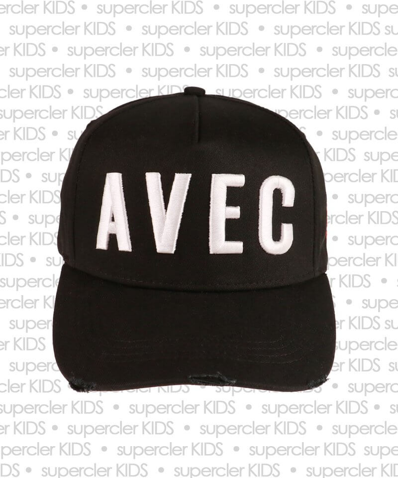 AVEC BASEBALL CAP BLACK KIDS