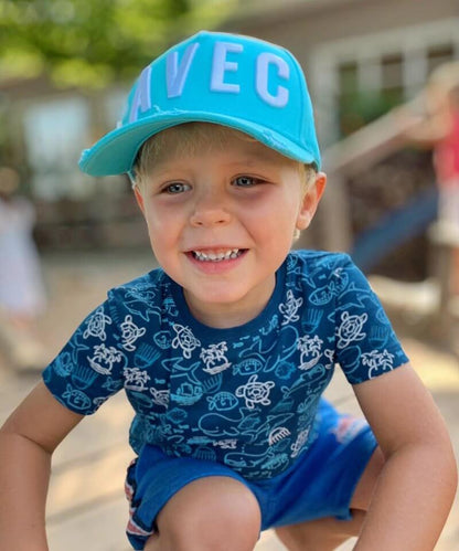 AVEC BASEBALL CAP LIGHT BLUE KIDS