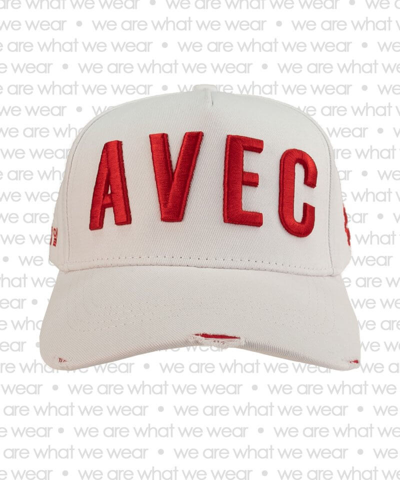 AVEC BASEBALL CAP WHITE MEN