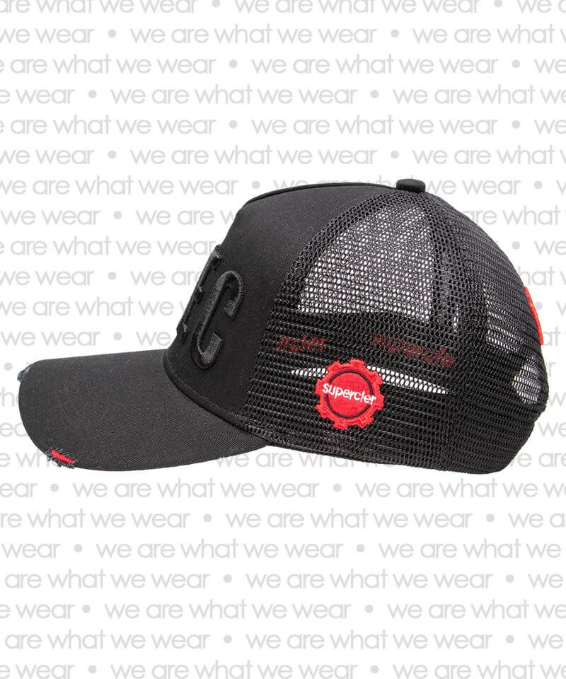 AVEC MESH CAP BLACK LADIES